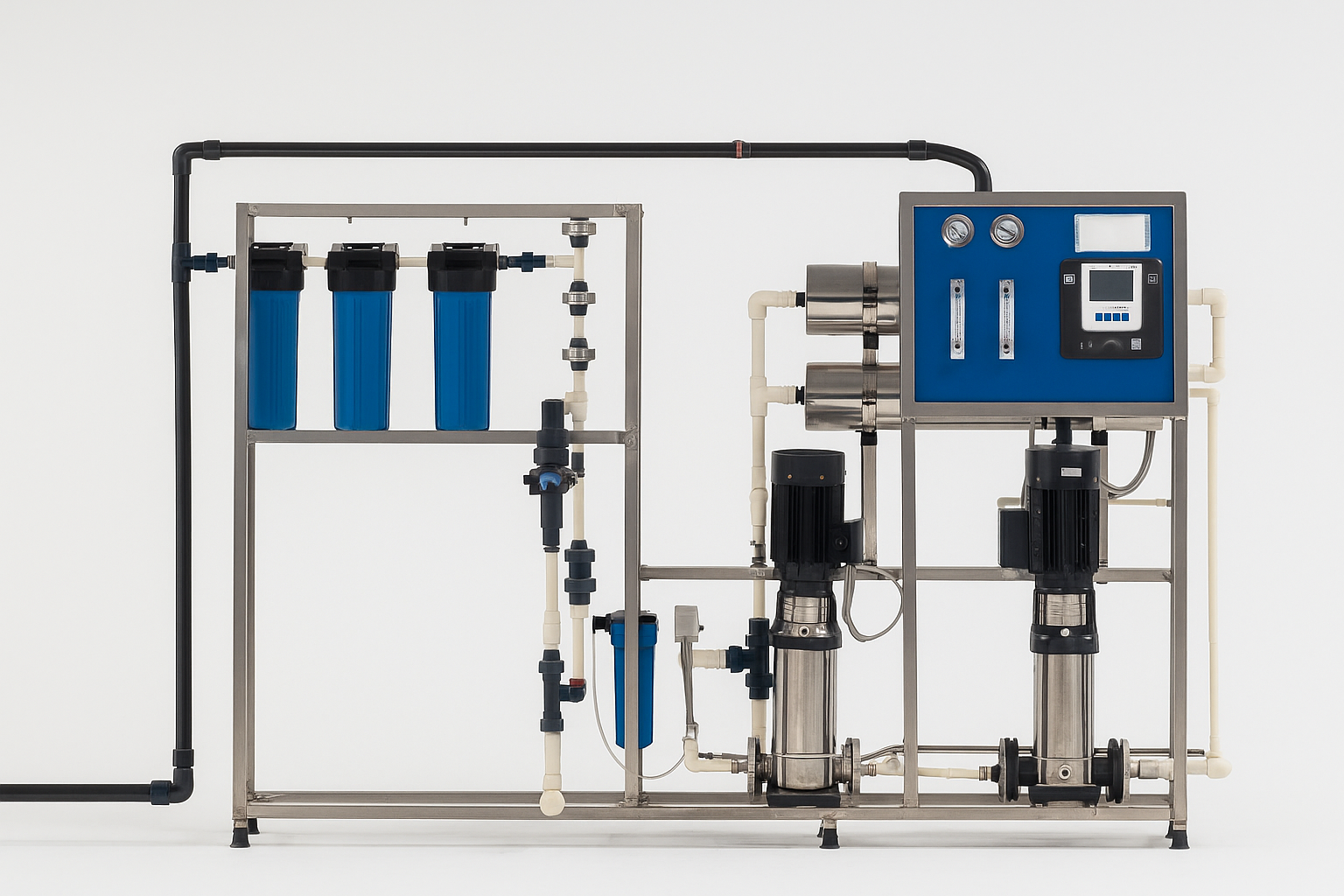 500 LPH Industrial RO System