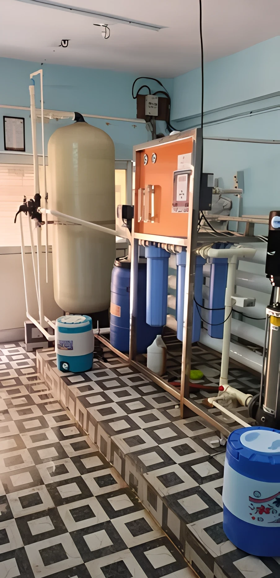 2500 LPH Industrial Reverse Osmosis Plant
