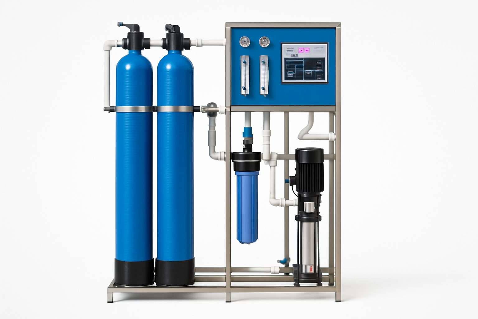 2500 LPH Industrial Reverse Osmosis Plant