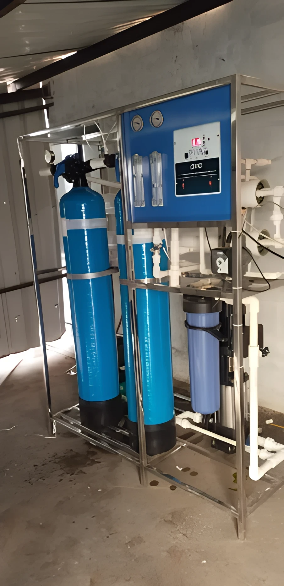 2500 LPH Industrial Reverse Osmosis Plant