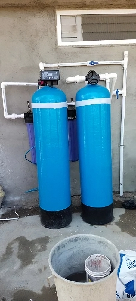 Frp Industrial Water Softener Plant